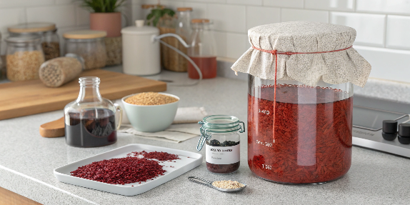 How to Ferment Red Yeast Rice at Home 3 Steps