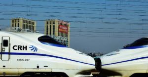 At what time did the first fresh flower high-speed trains in Liaoning start operating.